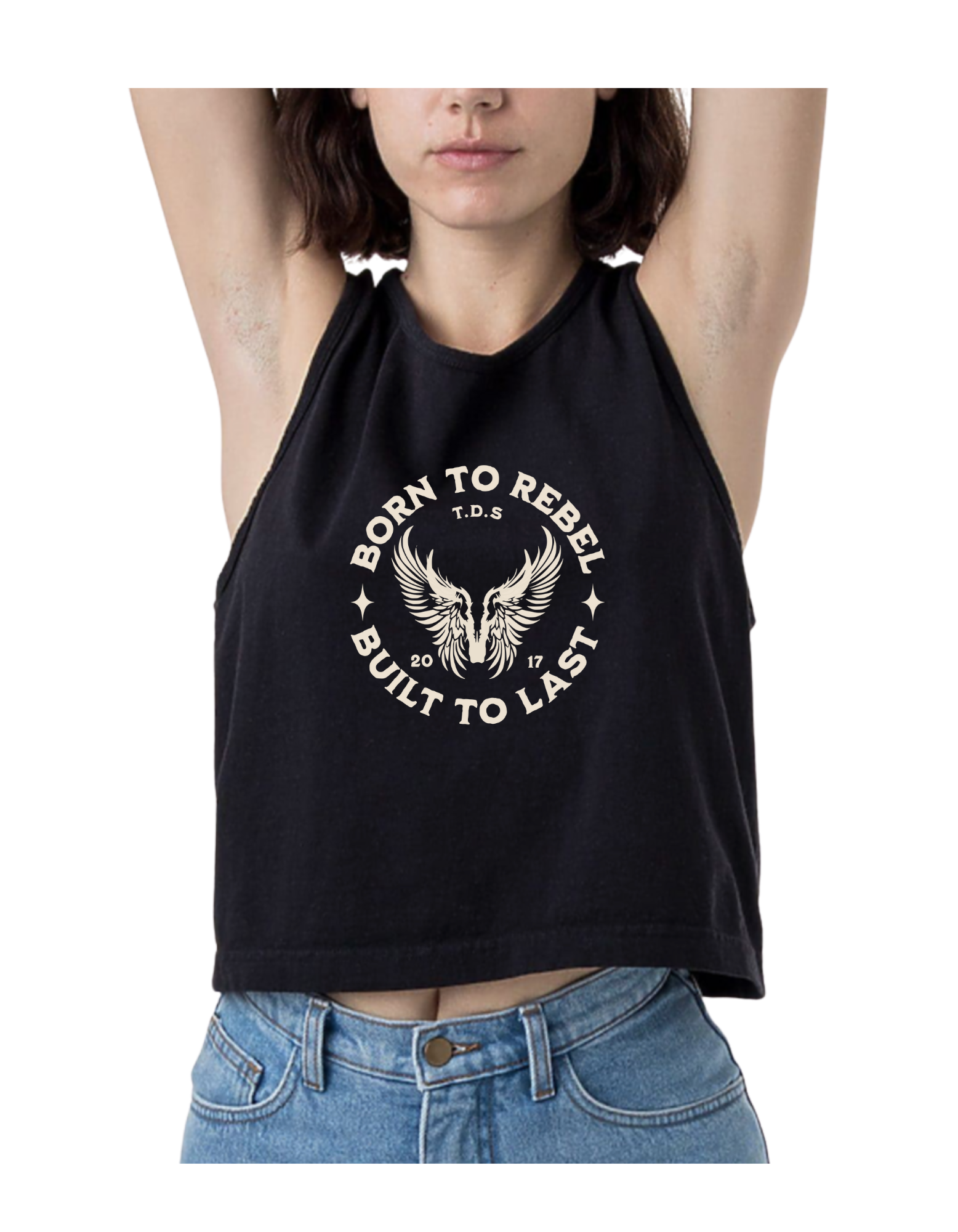 Midi Crop - Off Black